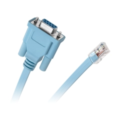Kabel gniazdo RS232 - wtyk RJ45 Kabel gniazdo RS232 - wtyk RJ45