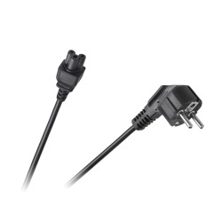 Kabel sieciowy do laptopa (koniczynka) 1.5m Cabletech Eco-Line