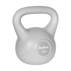 Kettlebell bitumiczny 24 kg szary REBEL ACTIVE Kettlebell bitumiczny 24 kg szary REBEL ACTIVE