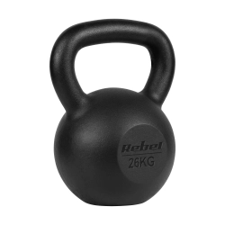 Kettlebell żeliwny 26kg, REBEL ACTIVE Kettlebell żeliwny 26kg, REBEL ACTIVE