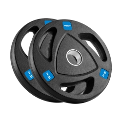 Obciążenie żeliwne olimpijskie gumowane zestaw 2x10kg, otwór 51mm , REBEL ACTIVE Obciążenie żeliwne olimpijskie gumowane zestaw 2x10kg, otwór 51mm , REBEL ACTIVE