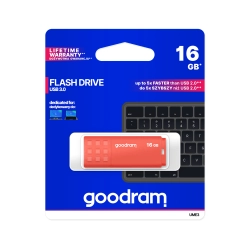 Pendrive Goodram USB 3.2 16GB pomarańczowy Pendrive Goodram USB 3.2 16GB pomarańczowy