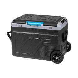 Profesjonalna lodówka turystyczna kompresorowa TEESA z funkcją mrożenia 50L DC12/24 AC 230V, duże koła i solidna rączka , Bluetooth, możliwość zasilan Profesjonalna lodówka turystyczna kompresorowa TEESA z funkcją mrożenia 50L DC12/24 AC 230V, duże koła i solidna rączka , Bluetooth, możliwość zasilan