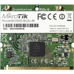 Router Board/Karta Wi-Fi  R52Nm dual band mini PCI, 802.11a/b/g/n, 23dBm, MMCX