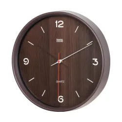Zegar ścienny 30 cm ciemny brąz Zegar ścienny 30 cm ciemny brąz