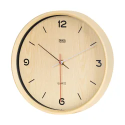Zegar ścienny 30 cm jasny brąz Zegar ścienny 30 cm jasny brąz