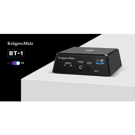 2w1 Odbiornik i Nadajnik Bluetooth HiFi Audio ( Apt-X , NFC )  model BT-1