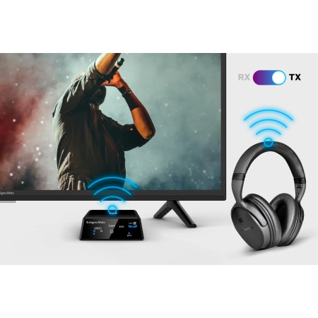 2w1 Odbiornik i Nadajnik Bluetooth HiFi Audio ( Apt-X , NFC )  model BT-1