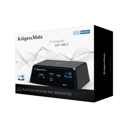 2w1 Odbiornik i Nadajnik Bluetooth HiFi Audio ( Apt-X , NFC )  model BT-1