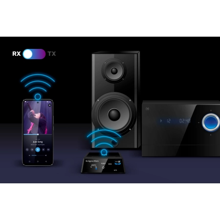 2w1 Odbiornik i Nadajnik Bluetooth HiFi Audio ( Apt-X , NFC )  model BT-1