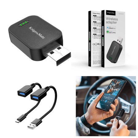Adapter bezprzewodowy CarPlay - Android Auto HL-CP03