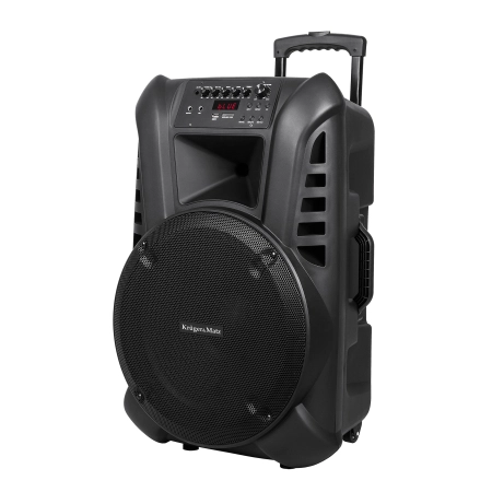 Aktywna kolumna głośnikowa (z 2 mikrofonami bezprzewodowymi UHF, SD, Bluetooth, FM, USB) 60 Watt