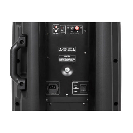Aktywna kolumna głośnikowa (z 2 mikrofonami bezprzewodowymi UHF, SD, Bluetooth, FM, USB) 60 Watt