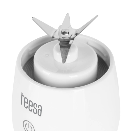 Blender bezprzewodowy, szklany kubek, 450ml, 100W , 6 noży