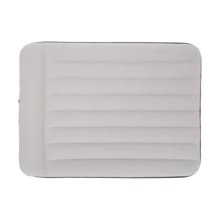 Duży materac pompowany AVENLI z wbudowaną pompką 203x152x30