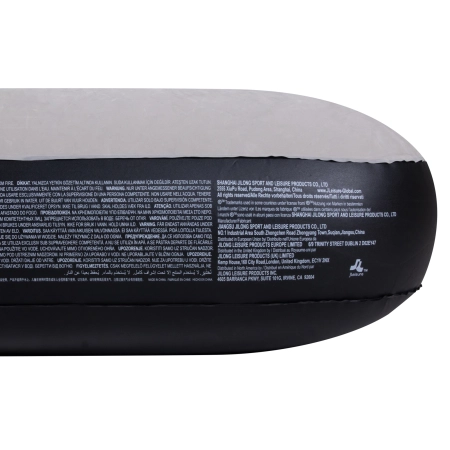 Duży materac pompowany AVENLI z wbudowaną pompką 203x152x30