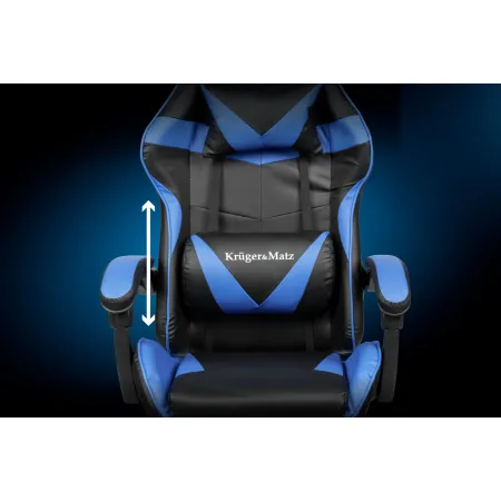 Fotel gamingowy Kruger&Matz GX-150 Czarno-biały