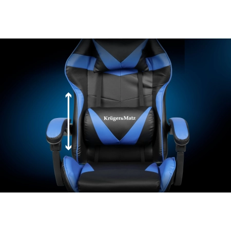 Fotel gamingowy Kruger&Matz GX-150 Czarno-czerwony