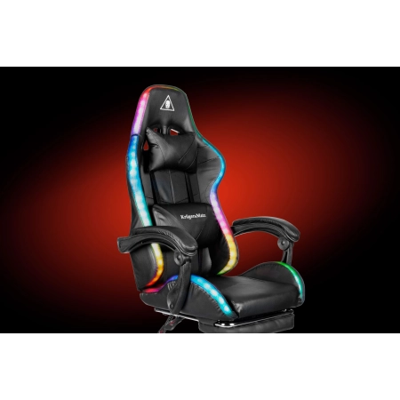 Fotel gamingowy Kruger&Matz GX-150 Czarny LED