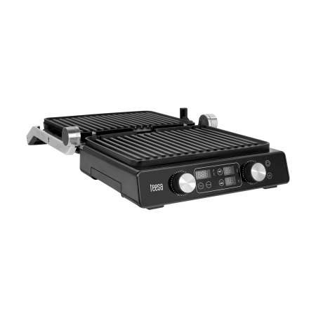 Grill elektryczny TEESA , panini grill , opiekacz, 3 pozycje , wyjmowane wkłady, 2000W