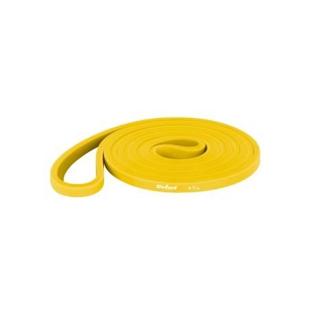Guma do ćwiczeń lateksowa - Power Band PL-1, żółta 4-7 kg  REBEL ACTIVE