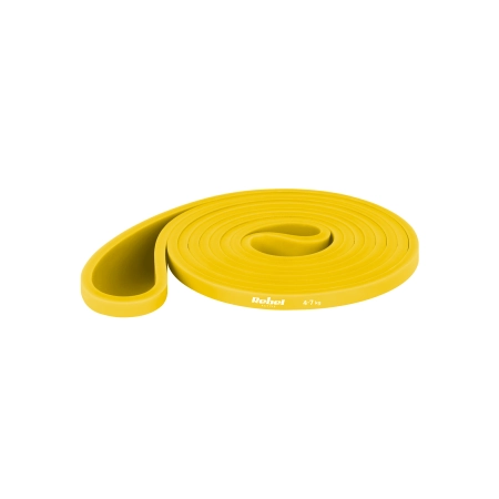 Guma do ćwiczeń TPE - Power Band PT-1, żółta 4-7 kg  REBEL ACTIVE