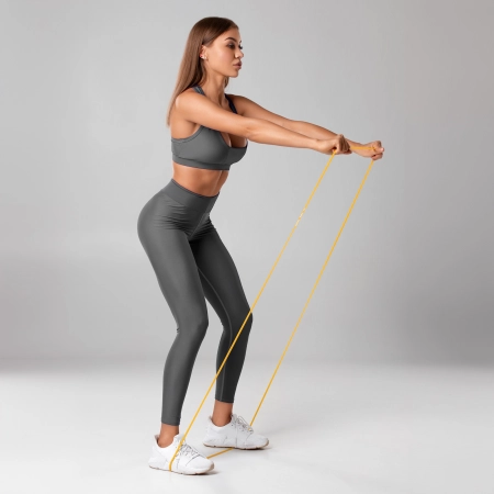 Guma do ćwiczeń TPE - Power Band PT-3, czarna 16-32 kg  REBEL ACTIVE
