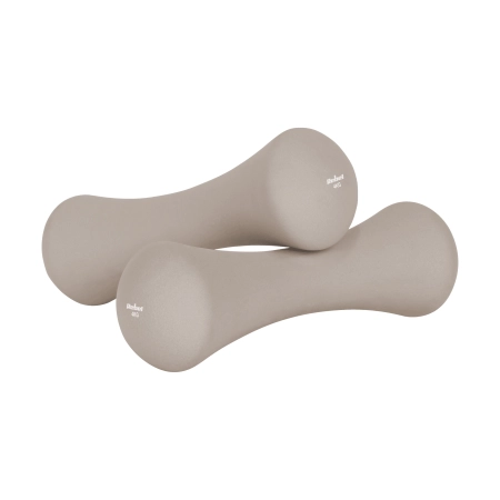 Hantelki żeliwne neoprenowe zestaw 21kg (2x0.5kg+2x1kg+2x2kg+2x3kg+2x4kg), REBEL ACTIVE