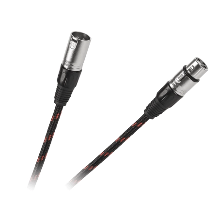 Kabel mikrofonowy gniazdo CANON-wtyk CANON 3m