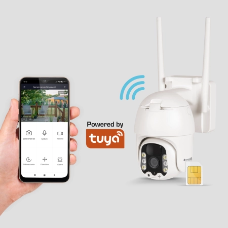 Kamera 4G zewnętrzna Kruger&Matz Connect C100 Solar
