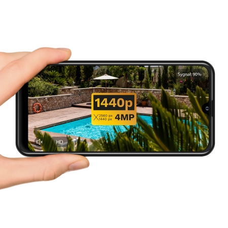 Kamera Wi-Fi zewnętrzna Kruger&Matz Connect C150 Tuya Smart Life 2K, H.265, IR