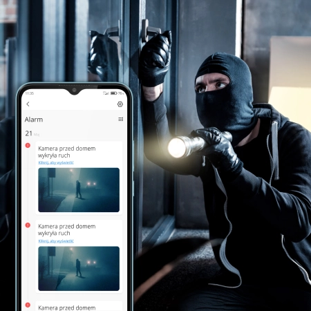 Kamera Wi-Fi zewnętrzna Kruger&Matz Connect C30 Tuya