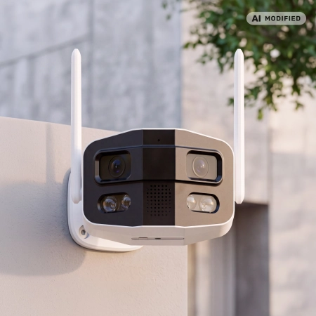 Kamera WiFi zewnętrzna Kruger&Matz Connect C130 Tuya Smart Life panoramiczna 4 MP