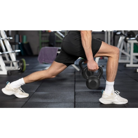 Kettlebell żeliwny 22kg, REBEL ACTIVE
