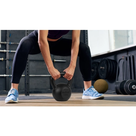 Kettlebell żeliwny 28kg, REBEL ACTIVE