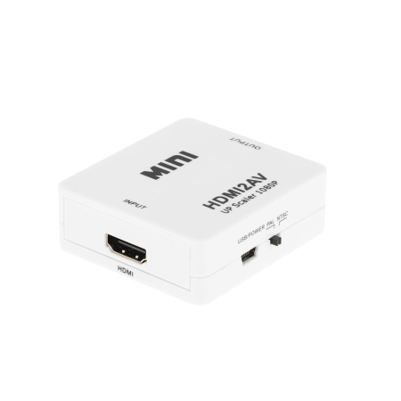 Konwerter sygnału gniazdo HDMI - gniazdo AV - CHINCH CVBS + AUDIO