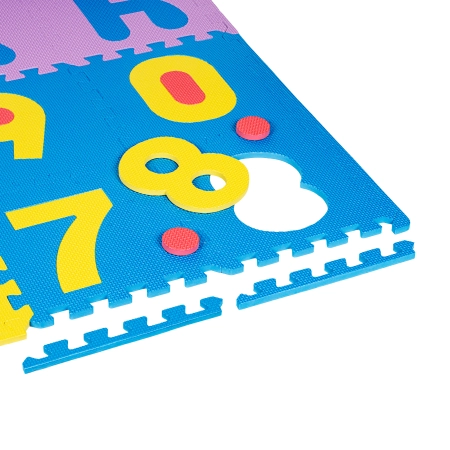 Mata edukacyjna dla dzieci, puzzle 180 x 180 cm, alfabet