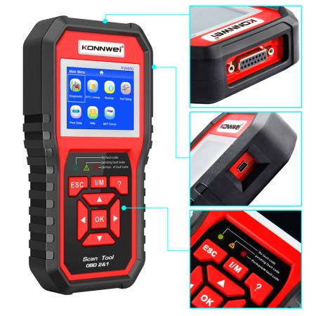 Miernik diagnostyczny, skaner OBD2  Konnwei KW850