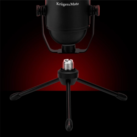 Mikrofon gamingowy / vlogerowy na USB  Kruger&Matz Warrior GV-200