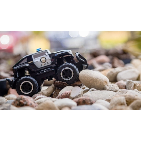Mini samochód zdalnie sterowany REBEL POLICE