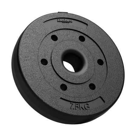 Obciążenie bitumiczne olimpijskie zestaw 2x7.5kg, otwór 51mm , REBEL ACTIVE