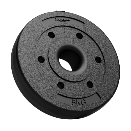 Obciążenie bitumiczne olimpijskie zestaw 4x5kg, otwór 51mm , REBEL ACTIVE