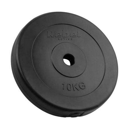 Obciążenie bitumiczne zestaw 2x10kg, otwór 31mm, talerz klasyczny, REBEL ACTIVE