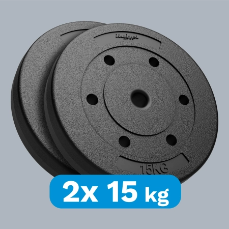 Obciążenie bitumiczne zestaw 2x15kg, otwór 31mm,  REBEL ACTIVE