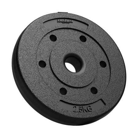 Obciążenie bitumiczne zestaw 30kg ( 8x1.25kg + 4x2.5kg + 2x5kg ), otwór 31mm,  REBEL ACTIVE