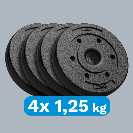 Obciążenie bitumiczne zestaw 4x1.25kg, otwór 31mm, REBEL ACTIVE