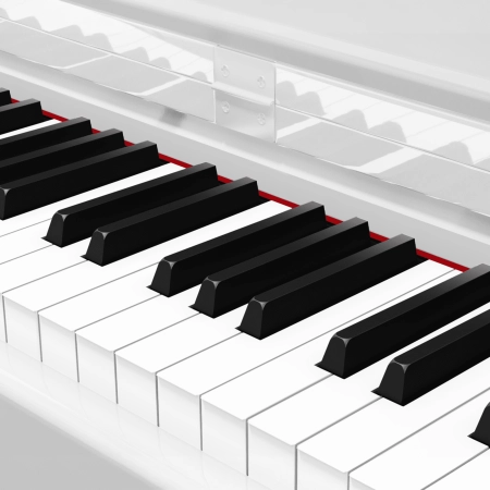 Pianino cyfrowe Kruger&Matz KMDP-135 , kolor biały połysk