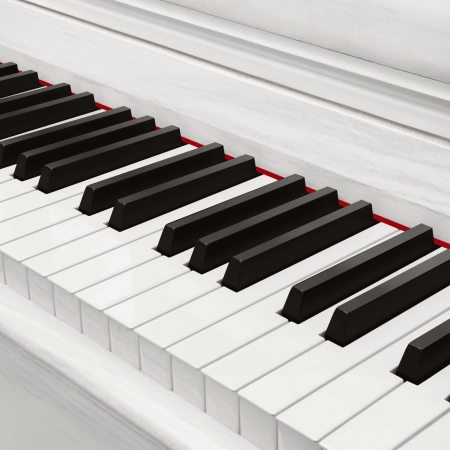 Pianino cyfrowe Kruger&Matz KMDP-155 , kolor biały