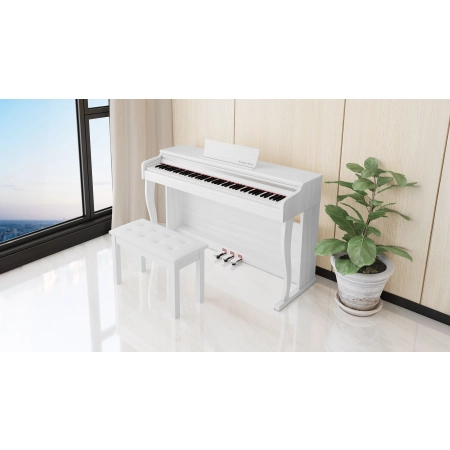 Pianino cyfrowe Kruger&Matz KMDP-155 , kolor biały