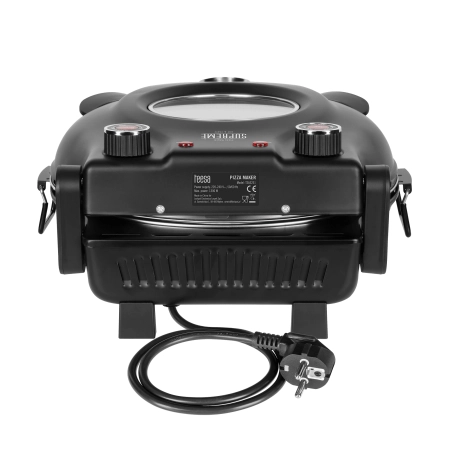 Piec do pizzy TEESA SUPREME, 1200 W, 32 cm , okienko , wyjmowany kamień